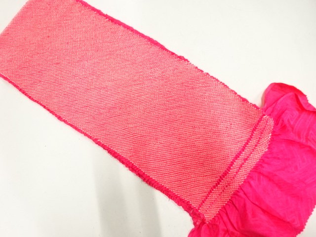 SILK shibori obiage for furisode